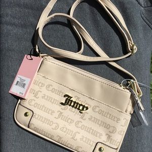 Juicy couture logo pullout crossbody